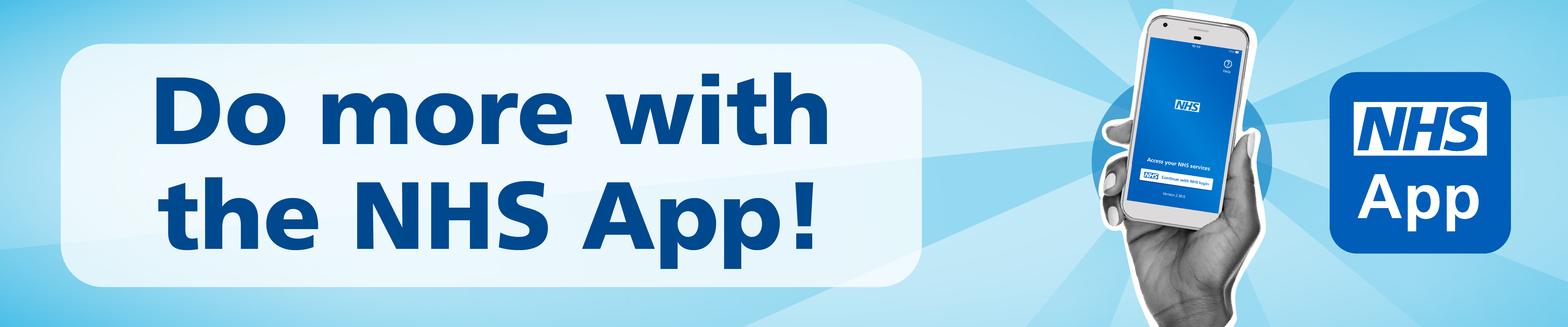 Do More with the NHS App! 